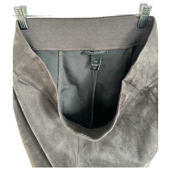 Lane Bryant Faux Suede Leggings Size 14/16 - Picture 9 of 13